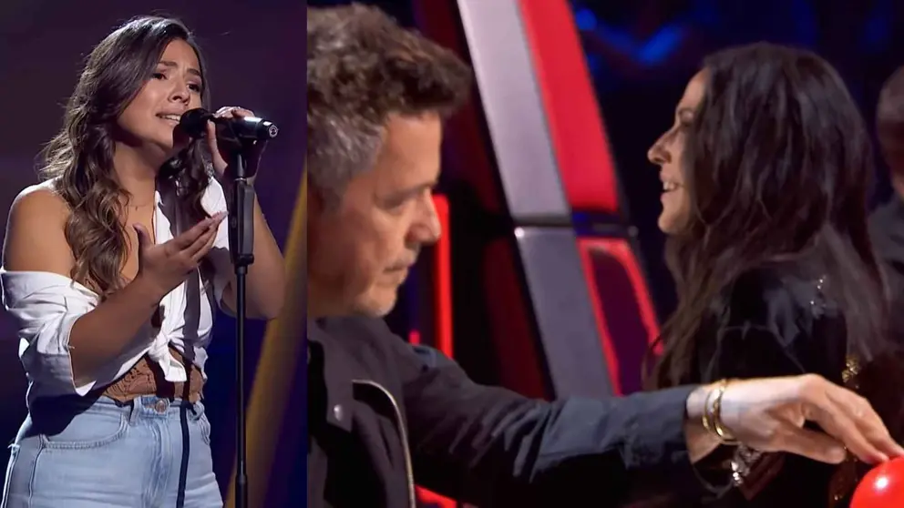La jerezana Tomasa Pe&ntilde;a hace pelear en La Voz a Alejandro Sanz y Mal&uacute; con 'Cai' a lo Ni&ntilde;a Pastori