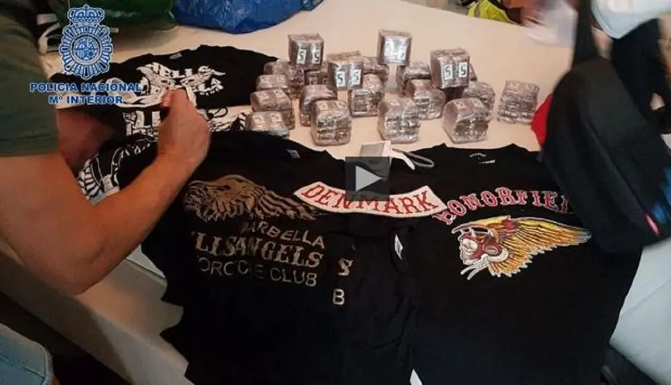 Material intervenido a Los &Aacute;ngeles del Infierno