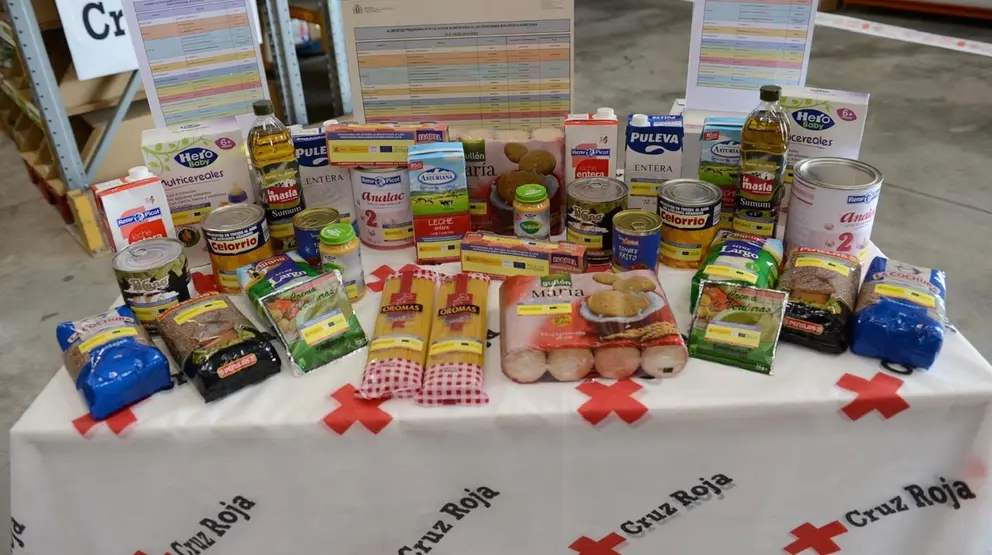 Reparto de alimentos en Huelva