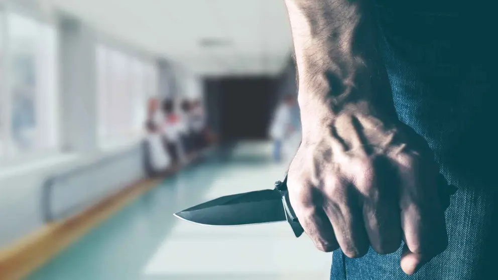 Trata de acuchillar al personal sanitario al no recetarle tranquilizantes en El Palo