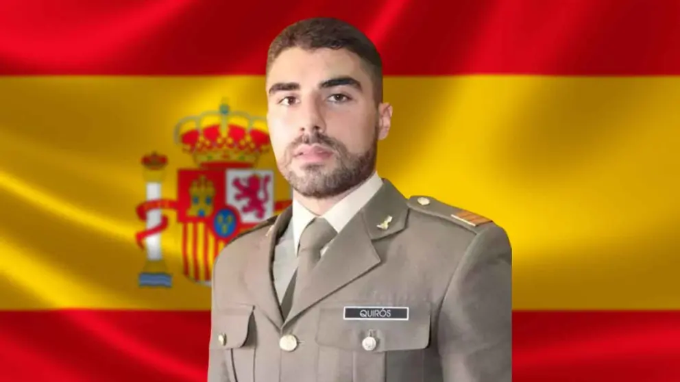 Mario Quir&oacute;s, sargento malague&ntilde;o fallecido en Huesca