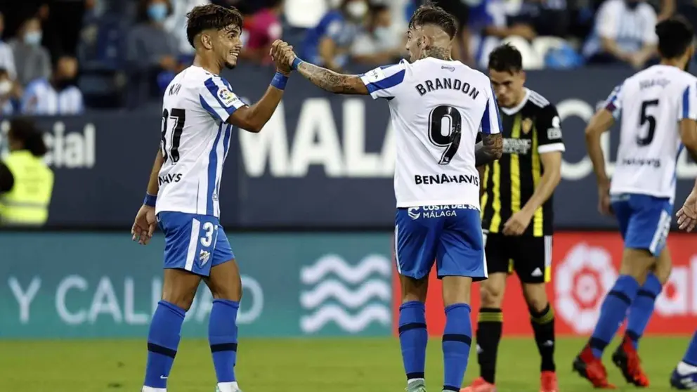 M&aacute;laga CF 1 - 1 Real Zaragoza 2021/2022