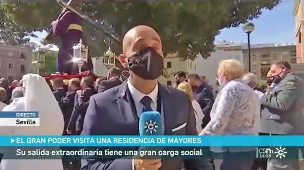 Sergio Morante se emociona en pleno directo de Canal Sur Noticias