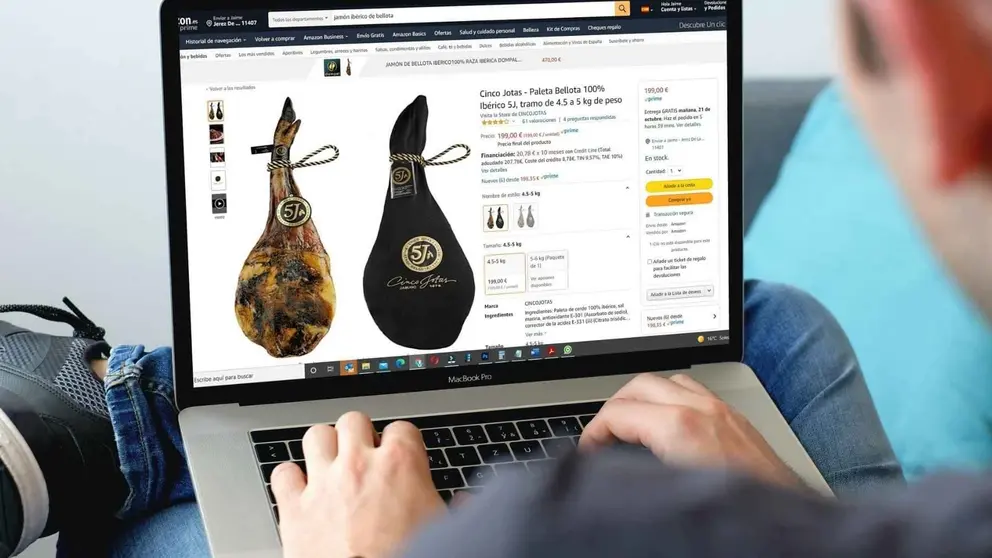 Amazon sorprende con el jam&oacute;n ib&eacute;rico de bellota 5J y su precio tan barato
