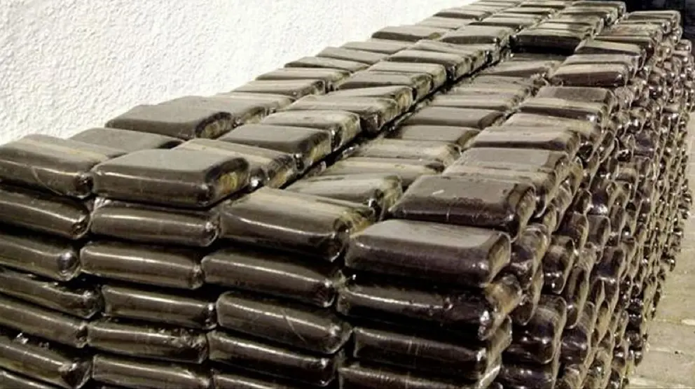 Toneladas de hach&iacute;s