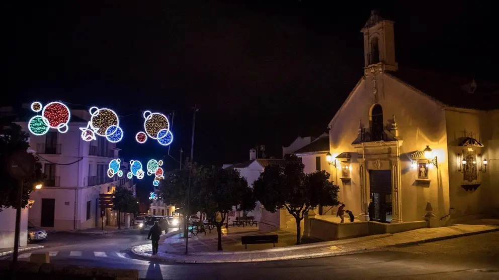 Estepa, en Sevilla, se adelanta a la Navidad y enciende su alumbrado