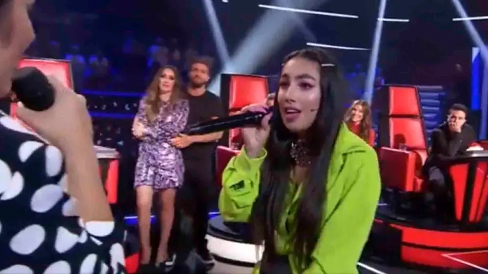 Mar&iacute;a Jos&eacute; Llergo emociona al p&uacute;blico de 'La Voz' homenajeando a Lola Flores