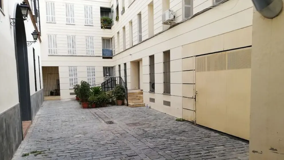 La calle Flandes en Sevilla