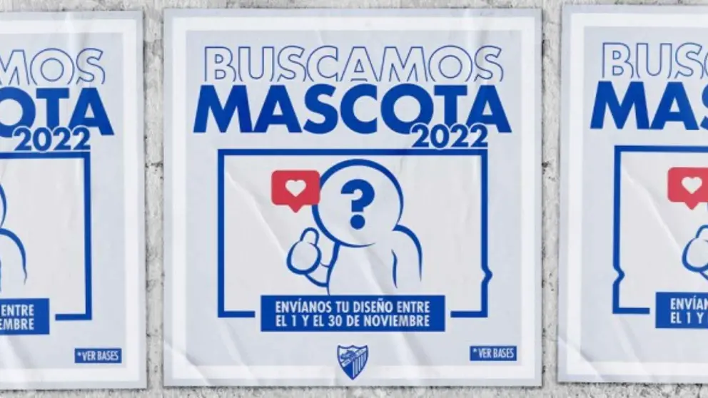 Nueva mascota M&aacute;laga CF