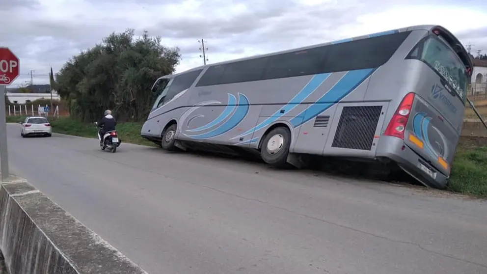 Accidente autob&uacute;s Sierra de C&aacute;diz