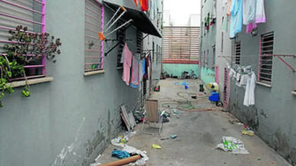 El barrio de Las Casta&ntilde;etas en M&aacute;laga