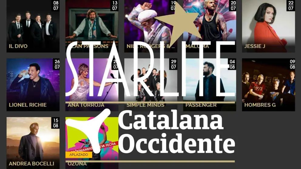 Cartel noviembre Starlite Marbella 2022
