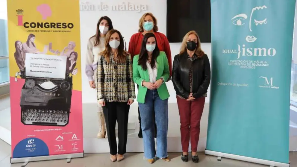 Acto de presentaci&oacute;n del I Congreso de liderazgo femenino y cooperativismo de la Diputaci&oacute;n de M&aacute;laga