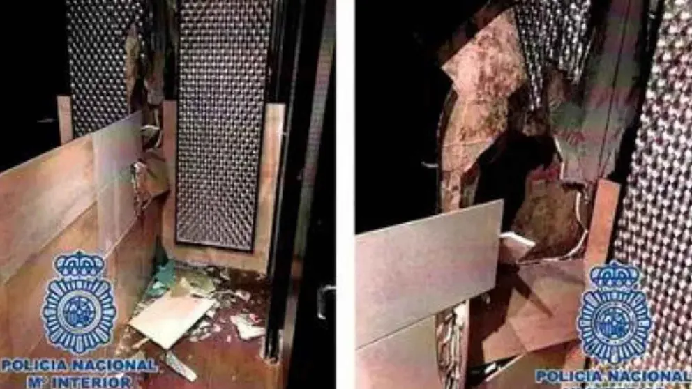 Destrozos discoteca M&aacute;laga