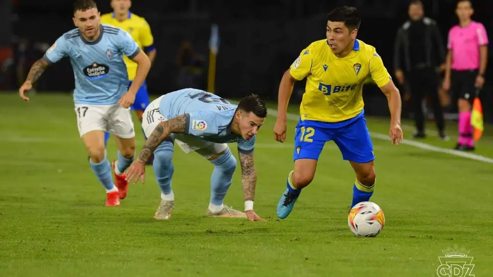 Tom&aacute;s Alarc&oacute;n complet&oacute; un gran partido ante el Celta de Vigo