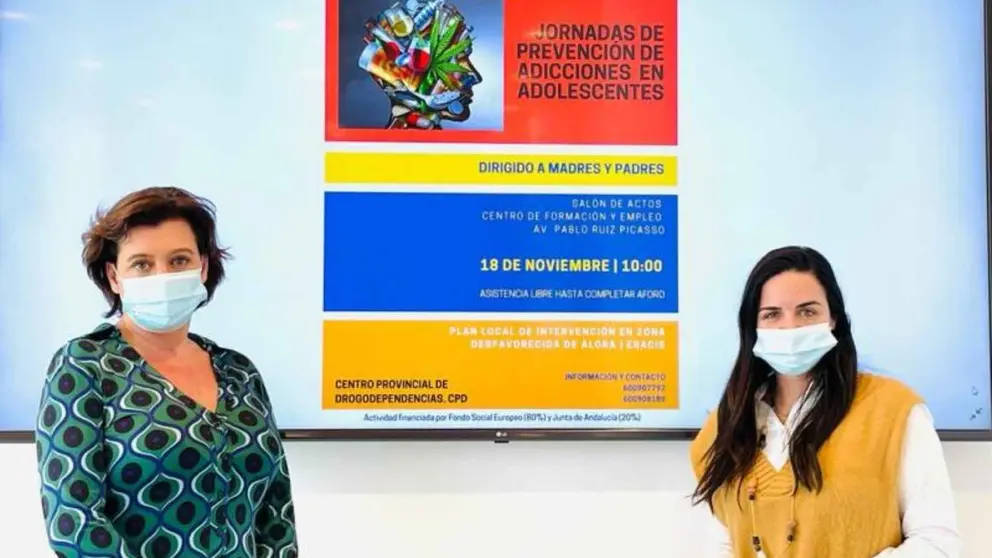 Acto de presentaci&oacute;n de la jornada de prevenci&oacute;n de adicciones en adolescentes dirigidas a padres y madres de la Diputaci&oacute;n de M&aacute;laga