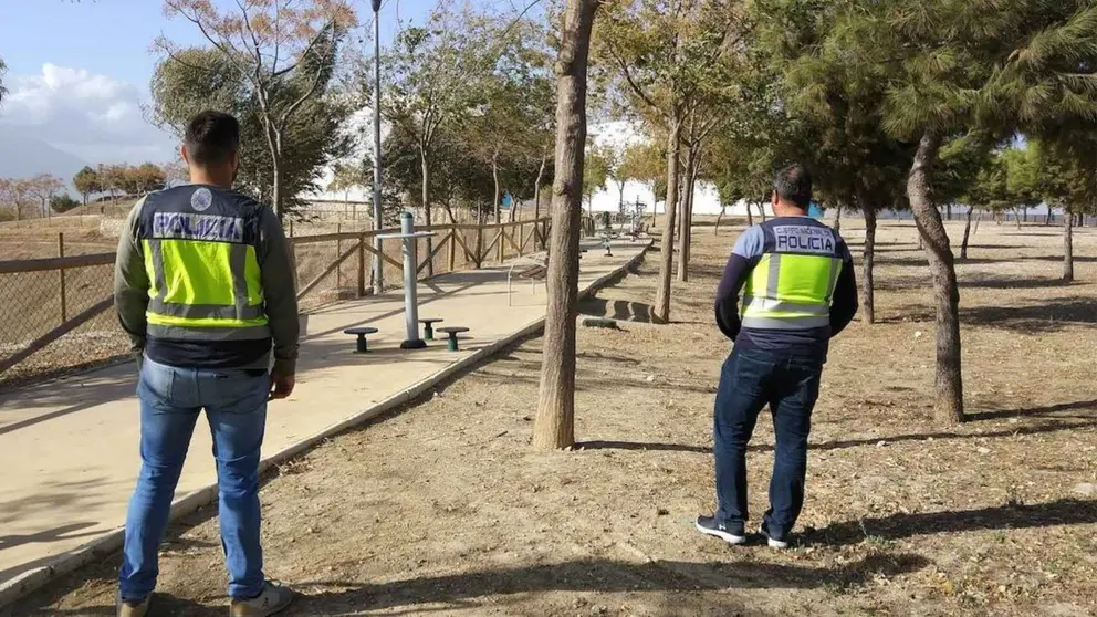 Agresi&oacute;n descampado de Intelhorce (M&aacute;laga)