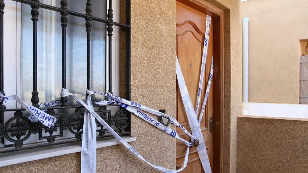 La casa de El Alqui&aacute;n donde se produjo el incendio que cost&oacute; la vida a tres personas