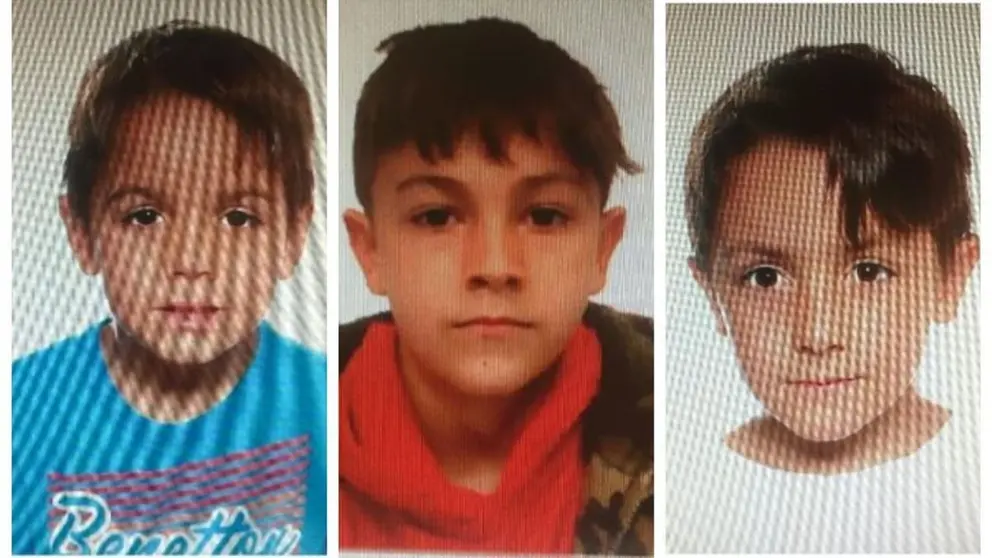 Los tres ni&ntilde;os hermanos desaparecidos en Aranjuez