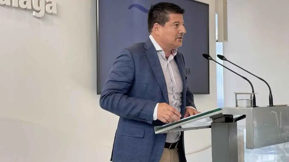 Francisco Oblar&eacute; en la Diputaci&oacute;n de M&aacute;laga