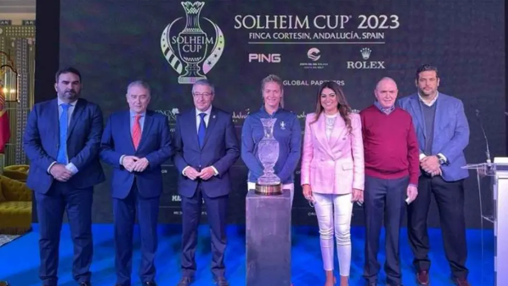 Acto presentaci&oacute;n Solheim Cup 2023 en M&aacute;laga