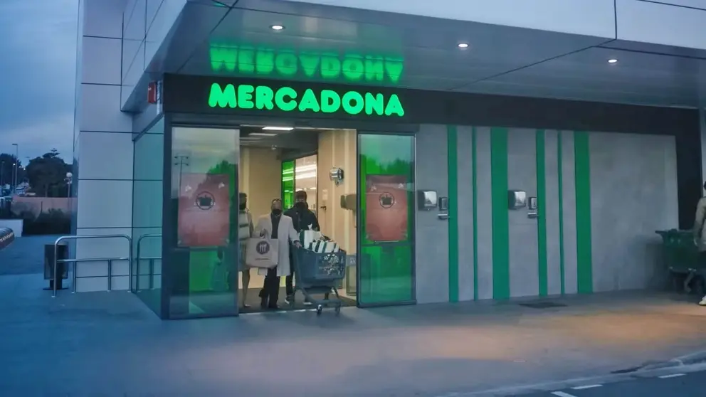 Mercadona en Navidad