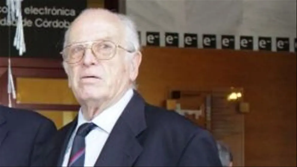 Amador Jover, exrector de la Universidad de C&oacute;rdoba