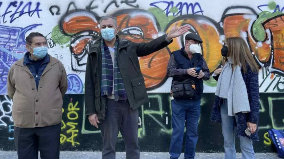 Jos&eacute; Luis Sanz pide un "plan eficaz de limpieza" en las calles Feria y San Luis