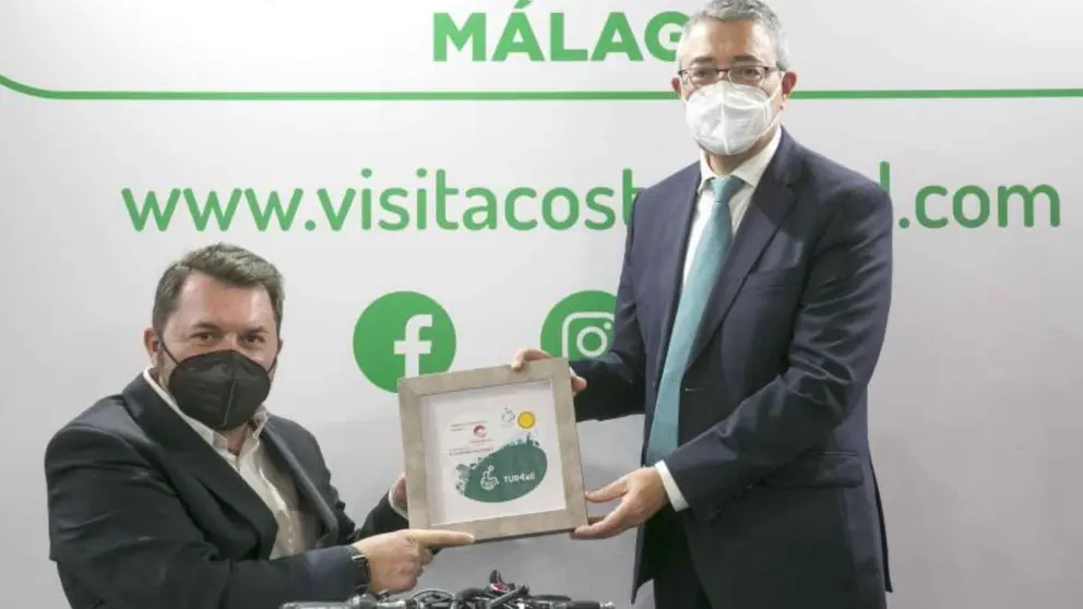 Turismo Costa del Sol, reconocido como destino accesible por PREDIF (Fitur 2022)