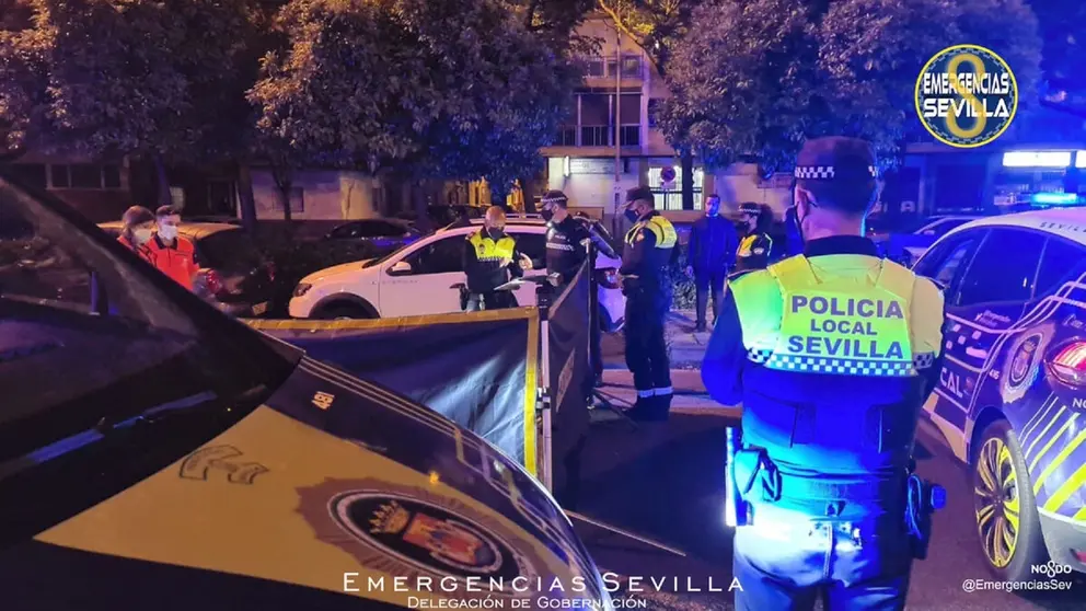 Muere un anciano en Sevilla atropellado por una moto en la Ronda de Capuchinos