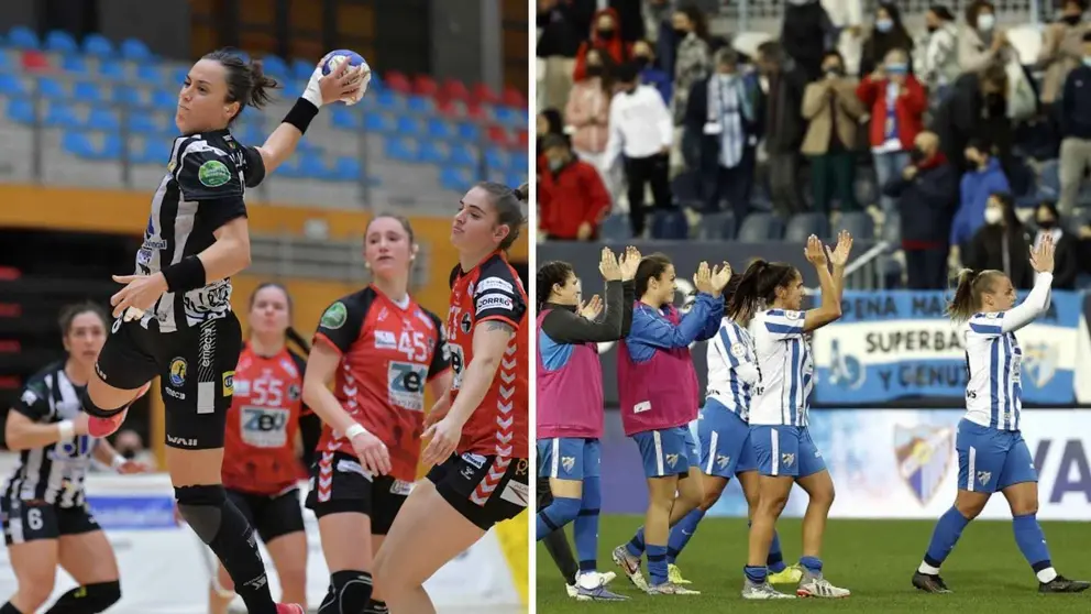 Costa del Sol M&aacute;laga y M&aacute;laga CF Femenino. Copa de la Reina
