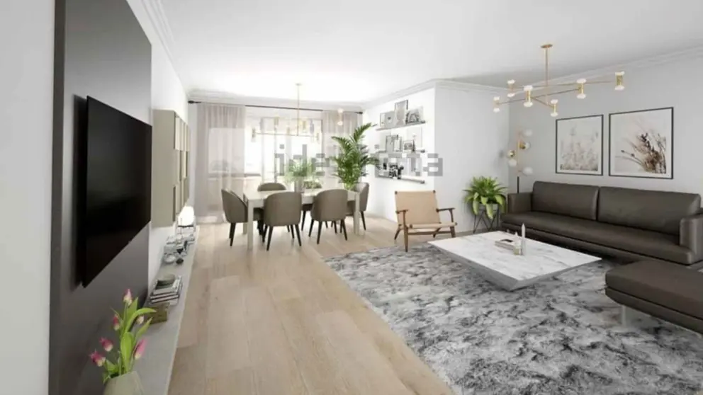 Un piso gigante de lujo llama la atenci&oacute;n de Idealista en Sevilla: en venta