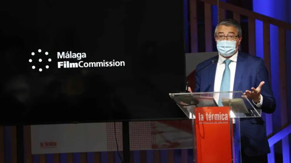 Acto de presentaci&oacute;n de la M&aacute;laga Film Commission como encargada de todos los rodajes en la provincia. Diputaci&oacute;n de M&aacute;laga