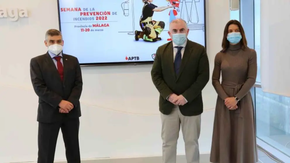 Acto de presentaci&oacute;n de la Semana de Prevenci&oacute;n de Incendios en la Diputaci&oacute;n de M&aacute;laga