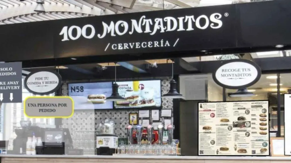Cervecer&iacute;as 100 Montaditos