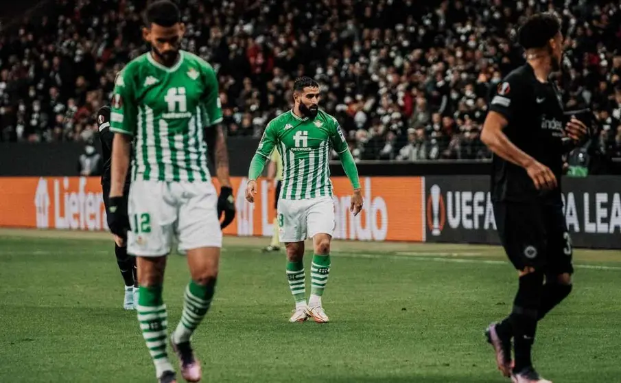Nabil Fekir en el Real Betis - Eintracht Frankfurt | Foto: Real Betis