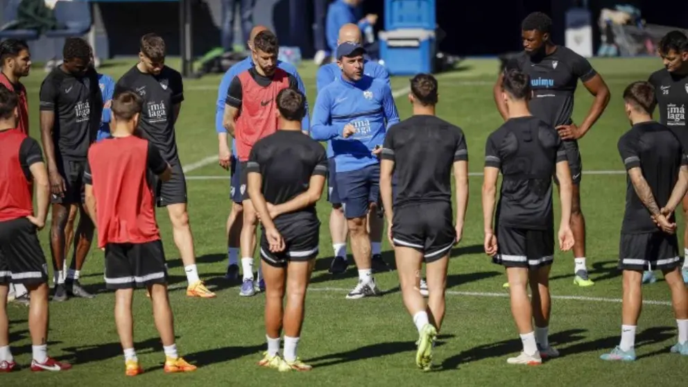 Entrenamiento M&aacute;laga CF