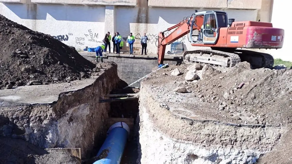 Una aver&iacute;a deja sin suministro de agua a varias zonas del centro de Almer&iacute;a
