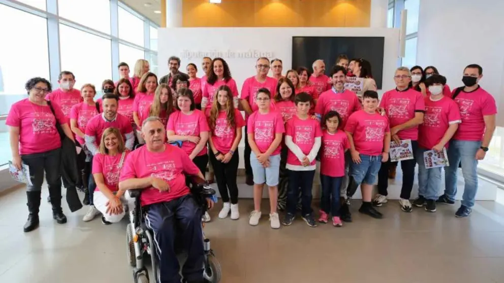 Acto de presentaci&oacute;n del proyecto&nbsp;'Dona sangre y m&eacute;dula y ser&aacute;s mi h&eacute;roe', puesto en marcha por&nbsp;AVOI, en la Diputaci&oacute;n de M&aacute;laga