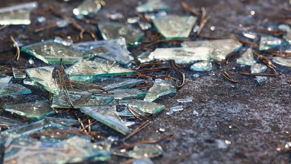 Cristales en el suelo | Archivo