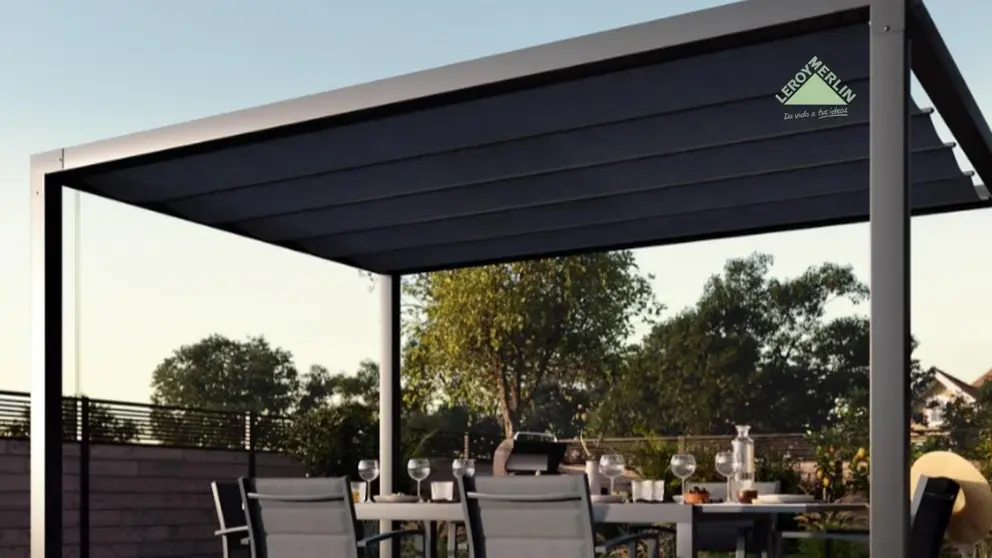 Leroy Merlin recibe las p&eacute;rgolas que dan toque de lujo al jard&iacute;n: descuentazo en 260 x 350