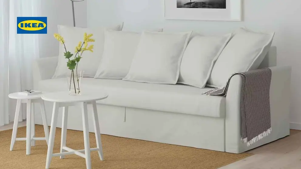As&iacute; es el sof&aacute; cama HOLMSUND de Ikea