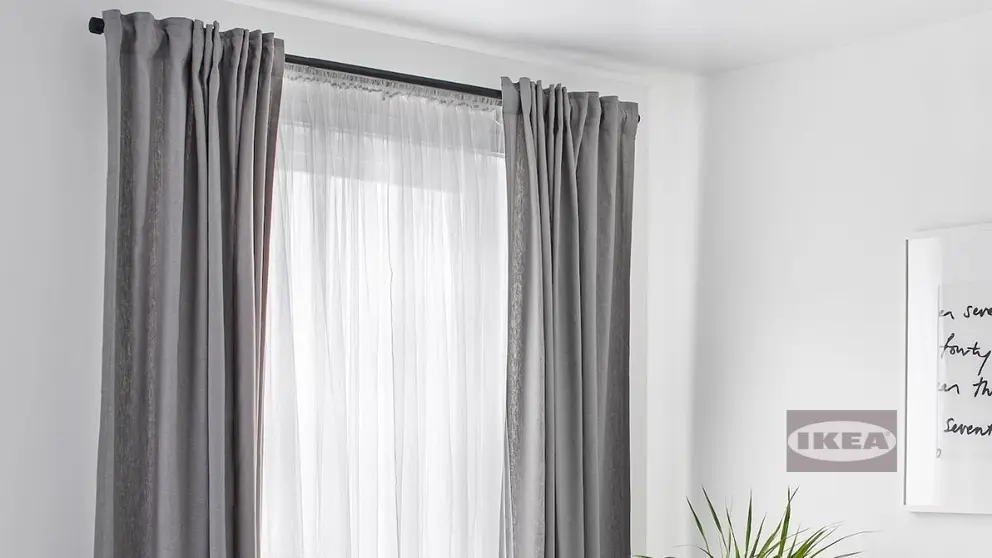 Renovar las cortinas de casa nunca fue tan barato: en Ikea por 5 euros