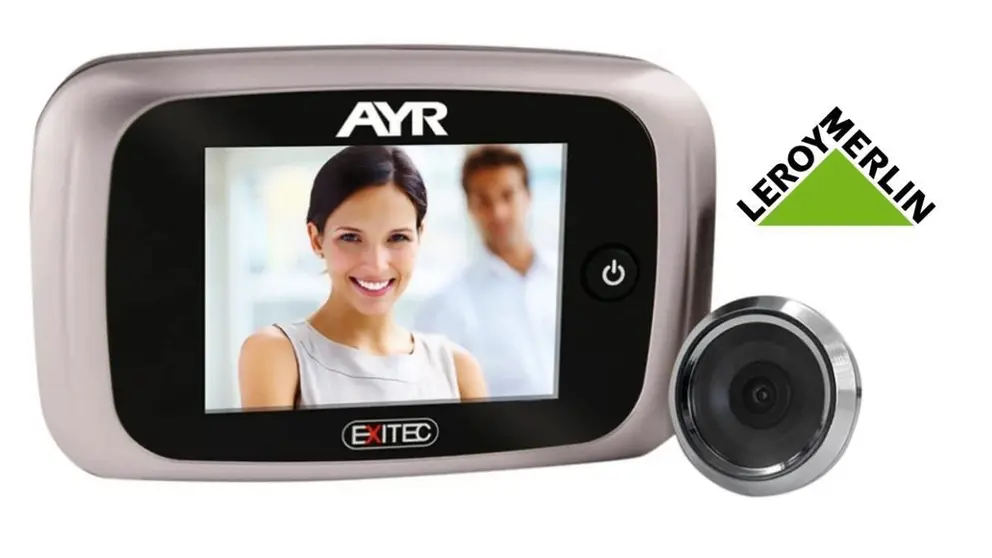 Adi&oacute;s a abrir la puerta a desconocidos con las mirillas electr&oacute;nicas de Leroy Merlin: para casas y pisos