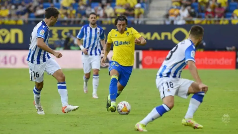 La Real Sociedad venci&oacute; en el Nuevo Mirandilla al C&aacute;diz de &Aacute;lvaro Cervera | CCF