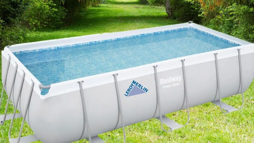 La piscina desmontable gigante con m&aacute;s ventas en pandemia: ahora tirada de precio en Leroy Merlin