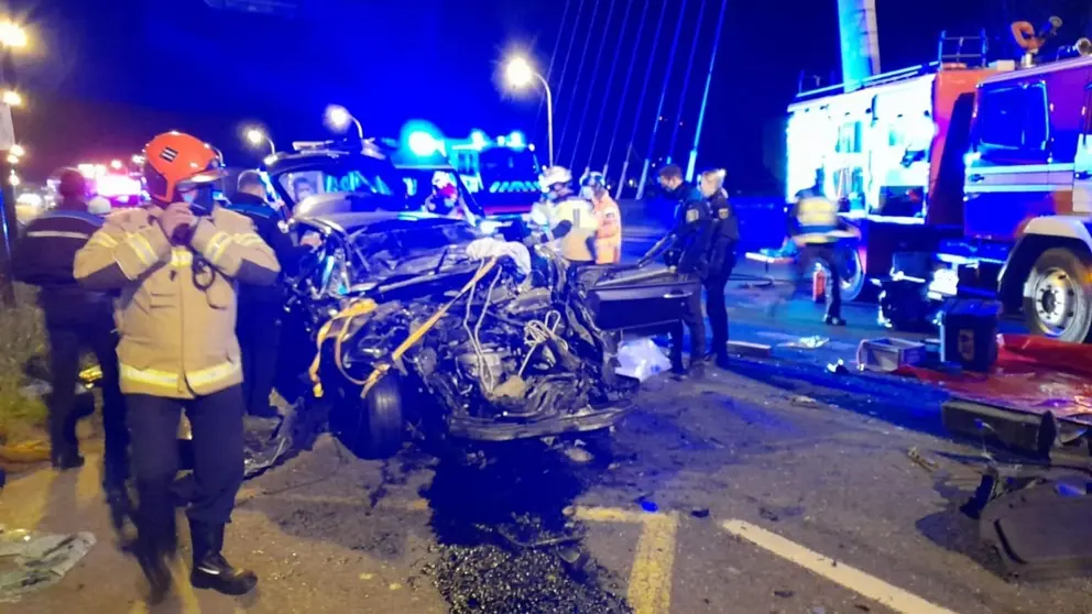 Muere un hombre tras un choque entre varios veh&iacute;culos en la A-7 en Fuengirola