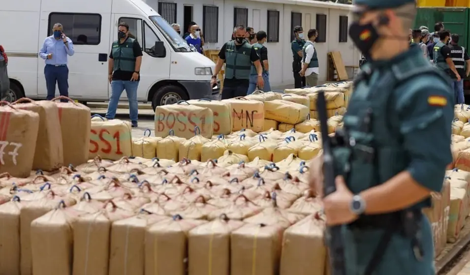 Intervenidas 4 toneladas de hach&iacute;s en 2 operaciones en menos de 24 horas en Huelva