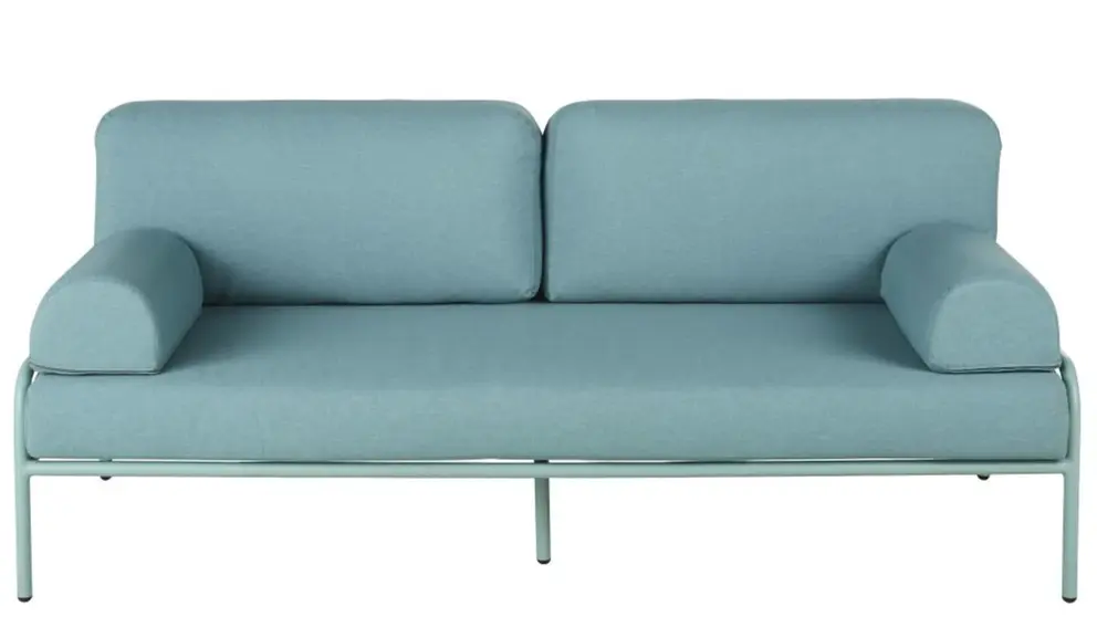 El sof&aacute; que se parece al de los Simpsons pero es ideal para la terraza o jard&iacute;n: en Maisons Du Monde