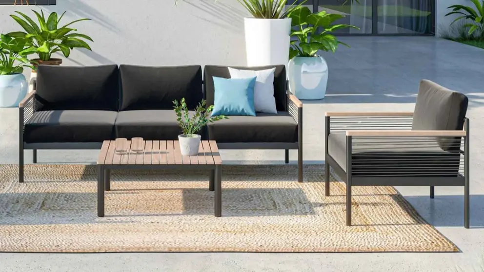 Conjunto de muebles de porche Escocia de Leroy Merlin